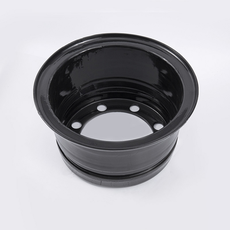 Forklift Hangzhou pelek baja padat roda depan 5 ton 825-15