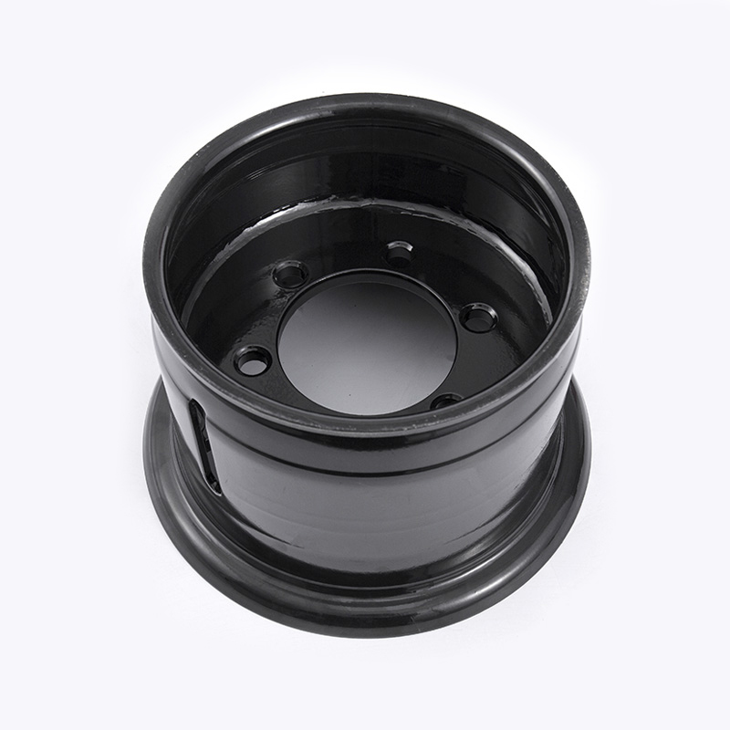 Forklift Hangzhou 30J pelek roda baja satu bagian 200x50-10 Forklift Hangzhou 30J pelek roda baja satu bagian 200x50-10