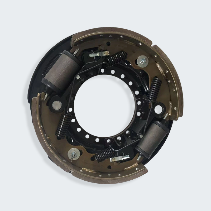 Rakitan rem kiri forklift 8-10 ton (pompa ganda). Rakitan rem kiri forklift 8-10 ton (pompa ganda).